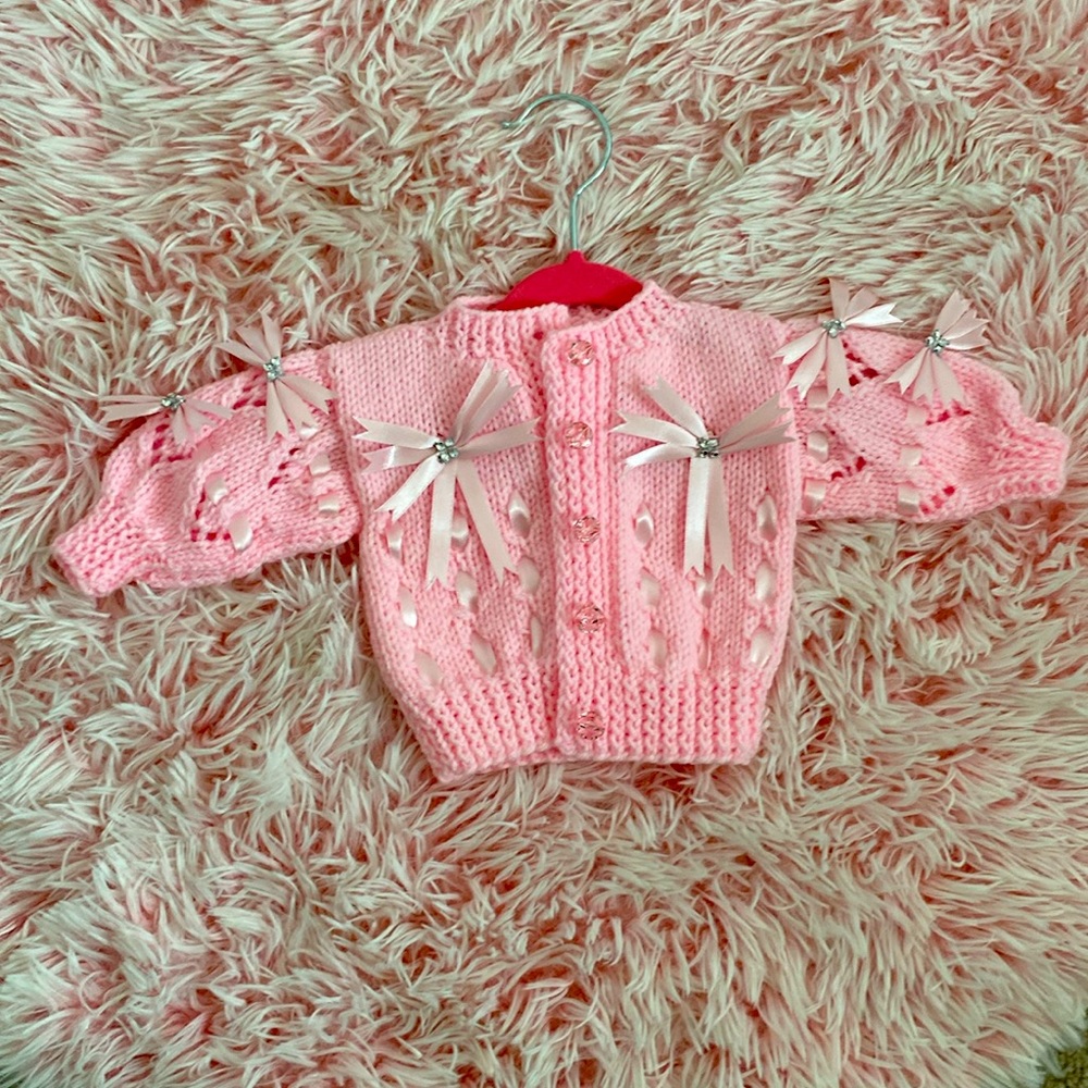 Beautiful baby cardigan from Scotland